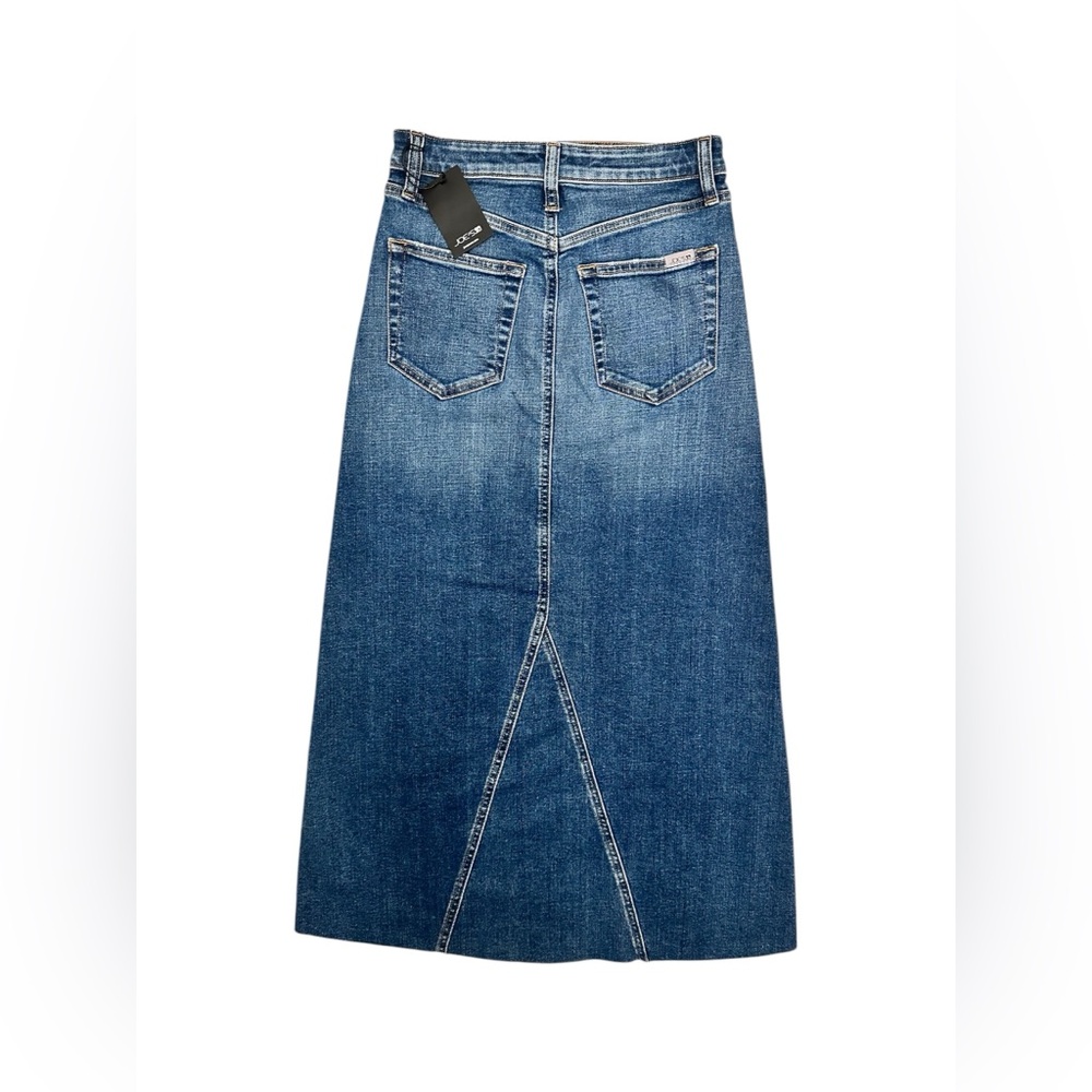 JOE’s Jeans Denim Maxi Skirt Blue Soraya Y2K Classic Women Size 25 $218 MSRP NWT - Picture 9 of 13
